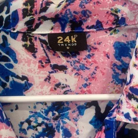 Colourful Abstract Button Up Shirt - Picture 2 of 12